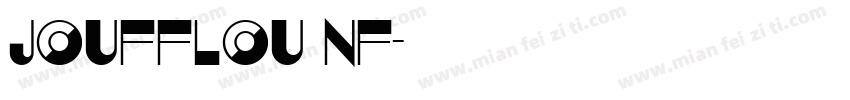 Joufflou NF字体转换